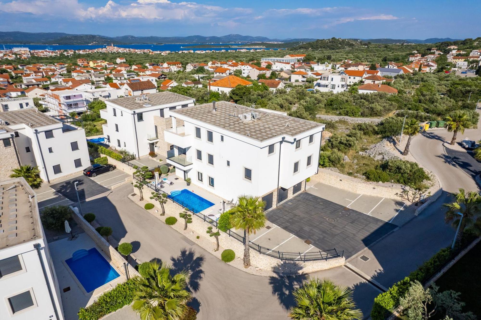 Luxury Apartment Hyperion With Private Pool And Garden Murter Exterior photo